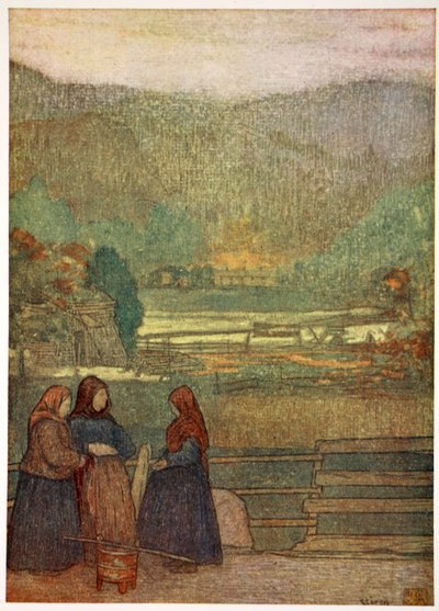 Country-Women Selling Berries on the Road to Storen by Nico Jungman